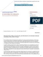 Revista de Derecho (Valdivia) - Sebastián Ríos Labbé - La Protección Civil Del Derecho A La Intimidad