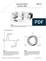 Faraday's Ring: Instructional Master LSM 8.5-1