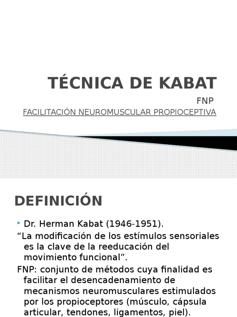 Ejercicios y Patrones del Método Kabat | PDF | Músculo | Hombro