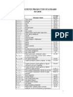 Lista Coeficientilor de Productie Standard SO2010