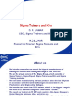 Sigma Trainers Kits Manufacturers India 5000 Models Export 37 Countries