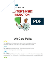 Visitor's HSEC Induction