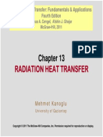 Heat 4e Chap13-Radiation HT Lecture-PDF