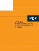 Appendix 1 - Intergovernmental Relations in Federal Systems - 28 10 2006 PDF