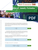Web Extension 28B - Derivation of Annuity Formulas