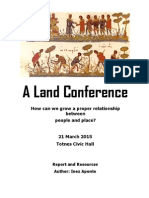 A Land Conference Report