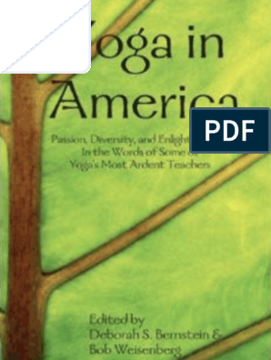 Yoga in America, by Deborah Bernstein (Author), Bob Weisenberg (Editor), PDF, Ashtanga Vinyasa Yoga