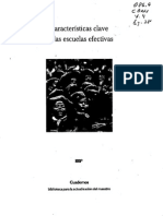 SAMMONS Caracteristicas Claves de Las Escuelas Efectivas