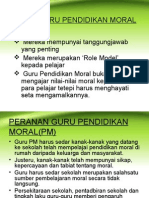 Guru Pendidikan Moral