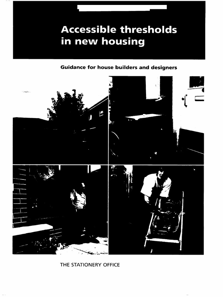 Accessible Thresholds in New Housing PDF