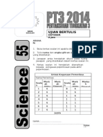 Contoh Soalan Sains Pt3 2015