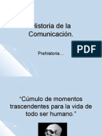 Historia de La Comunicación