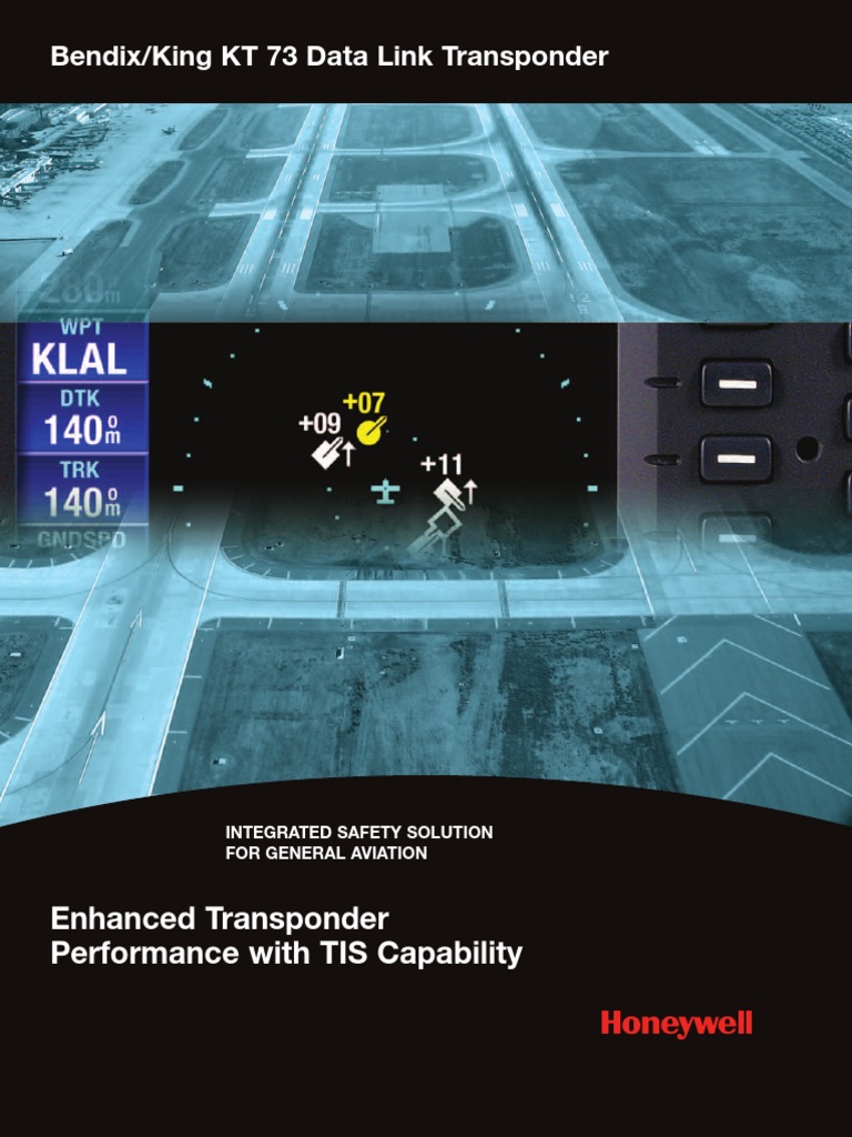 Bendix King KT 73 Transponder | Transponder (Aeronautics) | Aviation Safety