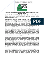Tpb Financial Performance 2014- Press Release