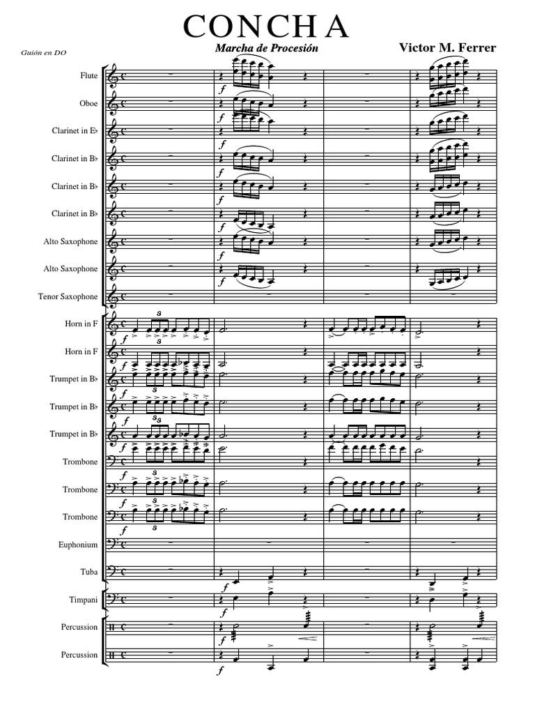 Concha PDF | PDF | Musical Instruments | Orchestras