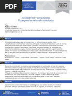 Actividad Fisica y Computadoras El Cuerpo en Las Sociedades Urbanizadas Rodrigo San Martin 5b17