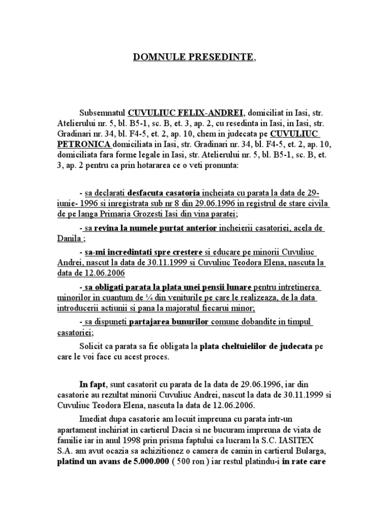 Divort Felix | PDF