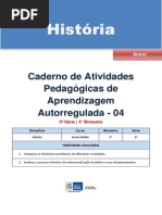 Apostila Historia 3 Ano 4 Bimestre Aluno