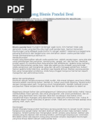 Download Kilau Peluang Bisnis Pandai Besidocx by Ali Sahbana Siregar SN263525646 doc pdf