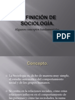 Definición de Sociología - PPT 
