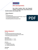 Contoh Soal Hukum Newton