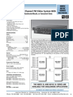American Fibertek MRX8885C Data Sheet