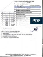 Time - Table - MBA 1st and 3rd Semester (Full Time) - Nov - 14