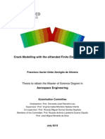 Thesis Crack Modelling With the EXtended Finite Element Method