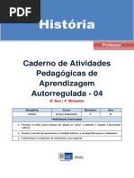 Apostila Historia 6 Ano 4 Bimestre Professor