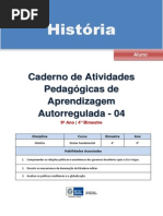 Apostila Historia 9 Ano 4 Bimestre Aluno