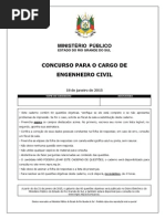 Prova Engenheiro Civil Com Gabarito
