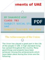 Achievements of UAE Union