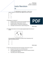 4.2 - Meiosis Revision Questions