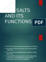 Bile Salts & It's Functions