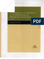 Assembleia Condóminos Administrador Propriedade Horizontal (2009) - Sandra Passinhas PDF