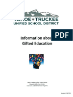 Gifted Information Packet - English