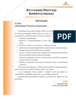 Atps Adm Financeira e Orçamentária