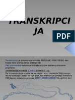 TRANSKRIPCIJA