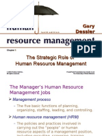 The Strategic Role of Human Resource Management