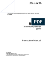 Instruction Manual: True-Rms Multimeter 300V
