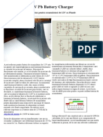 Incarcator Acumularori Cu Pb