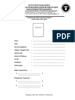 Form or Denthoscope 2015