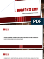 Mr. Burton'S BMP: Behavior Management Outli NE