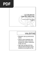 Download Uji Validitas Dan Reliabilitas by chemod SN26355894 doc pdf