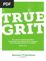 Download True Grit The Game-Changing Factors and People Lifting School Performance in Los Angeles by Educators 4 Excellence SN263559483 doc pdf