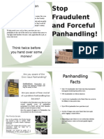 Panhandling Flyer