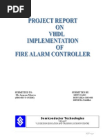 Fire Alarm Controller Report