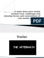 Q1. in What Ways Does Your Media Product Use, Challenge and Develop Forms and Conventions of Real Media Products?