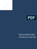 Manual ECD Alteracao Leiaute 2 00 - Versao Protheus 11