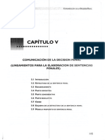 Lineamientos para La Elaboración de Sentencias. Autor: Julio César Santa Cruz